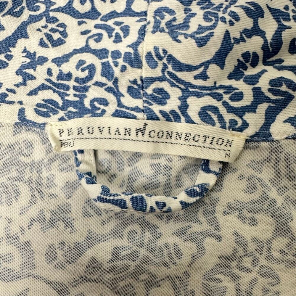 Peruvian Connection Medium Belted Robe Mended - Picture 6 of 8